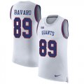 Wholesale Cheap Nike Giants #89 Mark Bavaro White Men's Stitched NFL Limited Rush Tank Top Jersey
