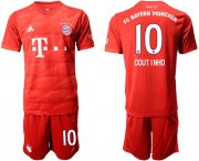 Wholesale Cheap Bayern Munchen #10 Coutinho Home Soccer Club Jersey