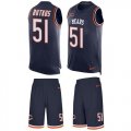 Wholesale Cheap Nike Bears #51 Dick Butkus Navy Blue Team Color Men's Stitched NFL Limited Tank Top Suit Jersey