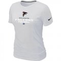 Wholesale Cheap Women's Nike Atlanta Falcons Critical Victory NFL T-Shirt White