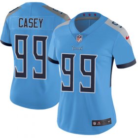Wholesale Cheap Nike Titans #99 Jurrell Casey Light Blue Alternate Women\'s Stitched NFL Vapor Untouchable Limited Jersey