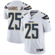 Wholesale Cheap Nike Chargers #25 Chris Harris Jr White Men's Stitched NFL Vapor Untouchable Limited Jersey