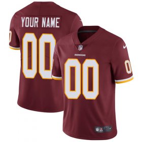 Wholesale Cheap Nike Washington Redskins Customized Burgundy Red Team Color Stitched Vapor Untouchable Limited Men\'s NFL Jersey