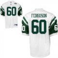Wholesale Cheap Jets #60 D'Brickashaw Ferguson White Stitched NFL Jersey