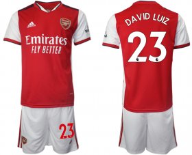 Wholesale Cheap Men 2021-2022 Club Arsenal home red 23 Soccer Jersey