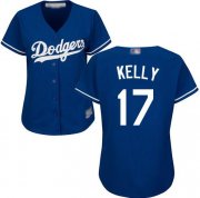 Women's Joe Kelly Royal Blue Alternate Jersey - #17 Baseball Los Angeles Dodgers Cool Base