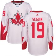 Wholesale Cheap Team Canada #19 Tyler Seguin White 2016 World Cup Stitched Youth NHL Jersey