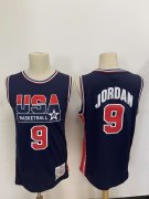 Wholesale Cheap 1992 Olympics Team USA #9 Michael Jordan Navy Blue Swingman Jersey