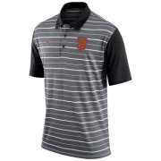 Wholesale Cheap Men's San Francisco Giants Nike Gray Dri-FIT Stripe Polo