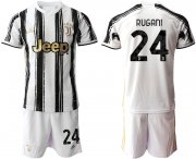 Wholesale Cheap Men 2020-2021 club Juventus home 24 white black Soccer Jerseys