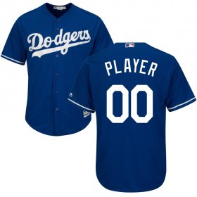 Wholesale Cheap Los Angeles Dodgers Majestic Cool Base Custom Jersey Royal