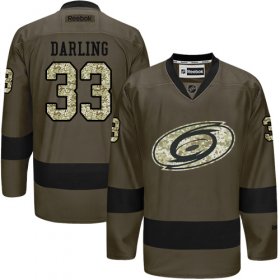 Wholesale Cheap Adidas Hurricanes #33 Scott Darling Green Salute to Service Stitched Youth NHL Jersey