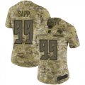 Wholesale Cheap Nike Buccaneers #99 Warren Sapp Camo Women's Stitched NFL Limited 2018 Salute to Service Jersey