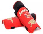 Wholesale Cheap Arsenal Soccer Shin Guards Red
