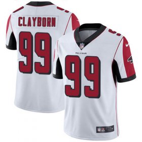 Wholesale Cheap Nike Falcons #99 Adrian Clayborn White Men\'s Stitched NFL Vapor Untouchable Limited Jersey