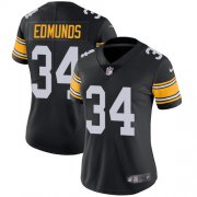 Wholesale Cheap Nike Steelers #34 Terrell Edmunds Black Team Color Women's Stitched NFL Vapor Untouchable Limited Jersey