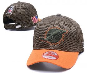 Wholesale Cheap NFL Miami Dolphins Stitched Snapback Hats 073