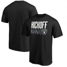 Wholesale Cheap Las Vegas Raiders Fanatics Branded Kickoff 2020 T-Shirt Black