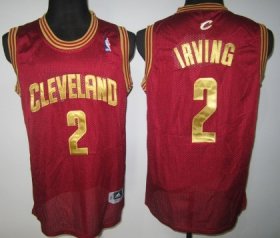 Wholesale Cheap Cleveland Cavaliers #2 Kyrie Irving Red Swingman Jersey