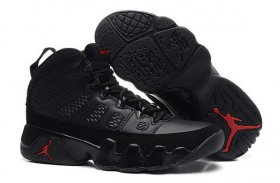 Wholesale Cheap Womens Air Jordan 9 Retro Shoes Black/red