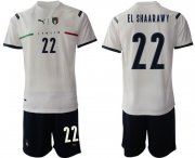 Wholesale Cheap Men 2020-2021 European Cup Italy away white 22 Soccer Jersey