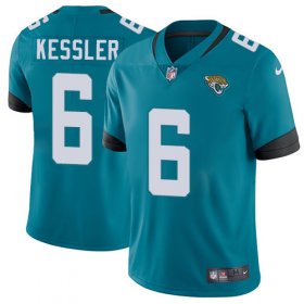 Wholesale Cheap Nike Jaguars #6 Cody Kessler Teal Green Alternate Men\'s Stitched NFL Vapor Untouchable Limited Jersey