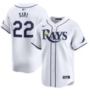 Cheap Men's Tampa Bay Rays #22 Jose Siri White Home Limited Stitched Baseball Jersey