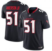 Cheap Youth Houston Texans #51 Will Anderson Jr. Navy 2024 Vapor F.U.S.E. Limited Football Stitched Jersey
