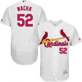 Wholesale Cheap Cardinals #52 Michael Wacha White Flexbase Authentic Collection Stitched MLB Jersey
