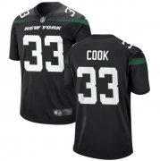 Wholesale Cheap Men's New York Jets #33 Dalvin Cook Black Stitched Vapor Untouchable Limited Jersey