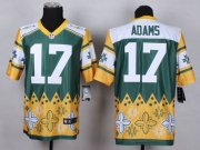 Wholesale Cheap Nike Packers #17 Davante Adams Green Men's Stitched NFL Elite Noble Fashion Jersey
