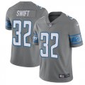Wholesale Cheap Nike Lions #32 D'Andre Swift Gray Youth Stitched NFL Limited Rush Jersey