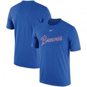 Wholesale Cheap Atlanta Braves Nike Batting Practice Logo Legend Performance T-Shirt Royal