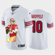 Cheap San Francisco 49ers #10 Jimmy Garoppolo Nike Team Hero 1 Rush Vapor Limited NFL Jersey White