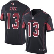 Wholesale Cheap Nike Cardinals #13 Christian Kirk Black Men's Stitched NFL Limited Rush Jersey