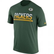 Wholesale Cheap Men's Green Bay Packers Nike Practice Legend Performance T-Shirt Green