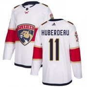 Wholesale Cheap Adidas Panthers #11 Jonathan Huberdeau White Road Authentic Stitched Youth NHL Jersey