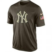 Wholesale Cheap Men's New York Yankees Salute To Service Nike Dri-FIT T-Shirt