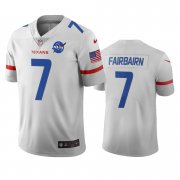 Wholesale Cheap Houston Texans #7 Ka'imi Fairbairn White Vapor Limited City Edition NFL Jersey