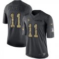 Wholesale Cheap Nike Cardinals #11 Larry Fitzgerald Black Men's Stitched NFL Limited 2016 Salute to Service Jersey