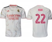 Wholesale Cheap Men 2021-2022 Club Real Madrid home aaa version white 22 Adidas Soccer Jersey