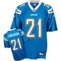 Wholesale Cheap Chargers LaDainian Tomlinson #21 Stitched Baby Blue NFL Jersey
