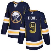 Wholesale Cheap Adidas Sabres #9 Jack Eichel Navy Blue Home Authentic Drift Fashion Stitched NHL Jersey