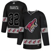 Wholesale Cheap Adidas Coyotes #32 Antti Raanta Black Authentic Team Logo Fashion Stitched NHL Jersey