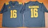 Wholesale Cheap Men's Tennessee Volunteers #16 Peyton Manning Gray 2015 College Football Jersey