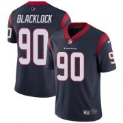 Wholesale Cheap Nike Texans #90 Ross Blacklock Navy Blue Team Color Men's Stitched NFL Vapor Untouchable Limited Jersey