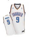 Wholesale Cheap Oklahoma City Thunder #9 Serge Ibaka White Swingman Jersey