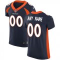 Wholesale Cheap Nike Denver Broncos Customized Navy Blue Alternate Stitched Vapor Untouchable Elite Men's NFL Jersey