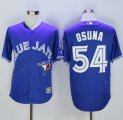 Wholesale Cheap Blue Jays #54 Roberto Osuna Blue New Cool Base 40th Anniversary Stitched MLB Jersey