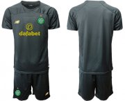 Wholesale Cheap Celtic Blank Black Goalkeeper Soccer Club Jersey